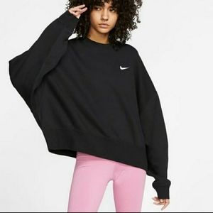 Loose fit oversized sweatshirt